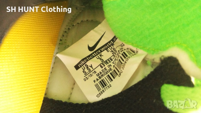 NIKE TIEMPO Размер EUR 38 / UK 5 обувки за футбол в зала естествена кожа 47-13-S, снимка 16 - Футбол - 53047245