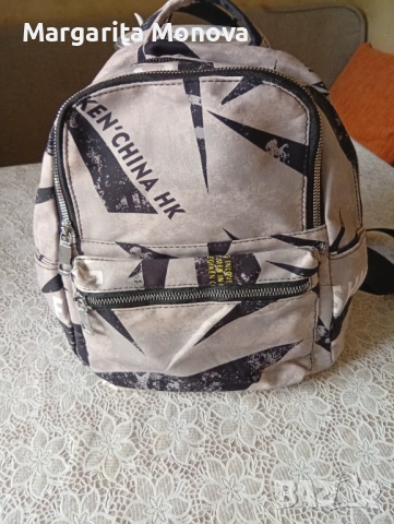 Чанти от естествена кожа и една от плат , снимка 3 - Чанти - 53200972