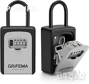 Сейф за ключове, 4-цифрена кутия за ключове с код GRIFEMA, снимка 1