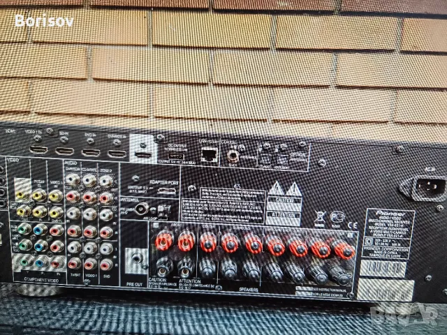 Продавам ресийвър/усилвател 7.1 канален Pioneer VSX-921, снимка 6 - Ресийвъри, усилватели, смесителни пултове - 49985529