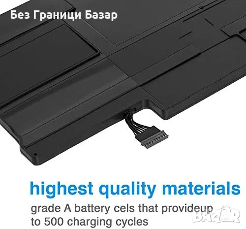 Нова A1405 Батерия за лаптоп MacBook Air 13" A1466 A1369 2010–2017, 55Wh, снимка 3 - Части за лаптопи - 49684124