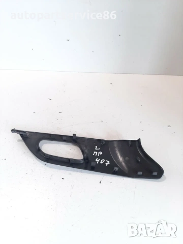 Предна лява интериорна облицовка на врата комби за Peugeot 407 (2005) 9643531377