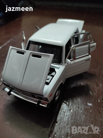 1/24 ЛАДА 2106 модел на автомобил, снимка 4 - Други ценни предмети - 53056550