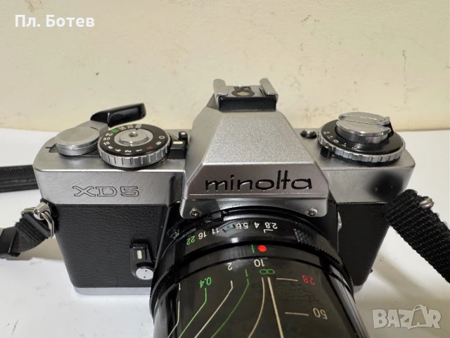 Фотоапарат Minolta XD5, снимка 3 - Фотоапарати - 50578386