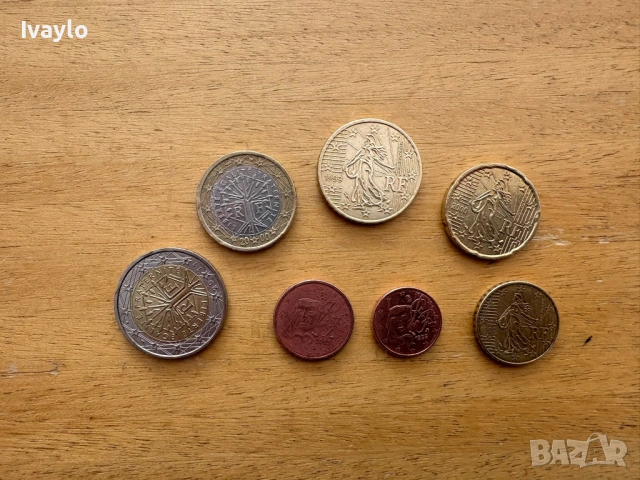 ЕВРО сет Франция непълен