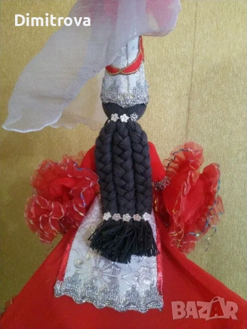 Сувенирна казахстанска национална кукла, снимка 4 - Колекции - 53584501