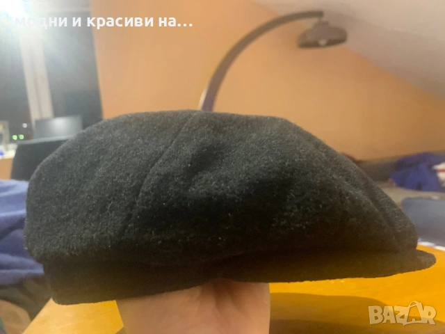 Мъжки каскет вълна и кашмир, снимка 4 - Шапки - 53179113