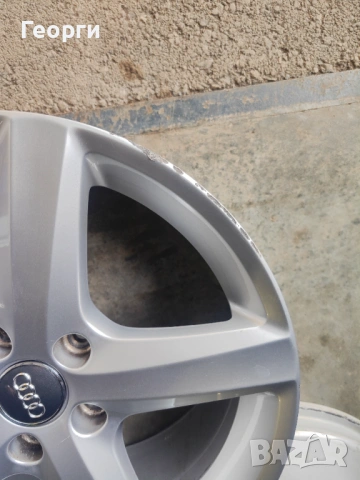 4бр. алуминиева джанта 17цола за Audi 5x112, снимка 6 - Гуми и джанти - 54107523