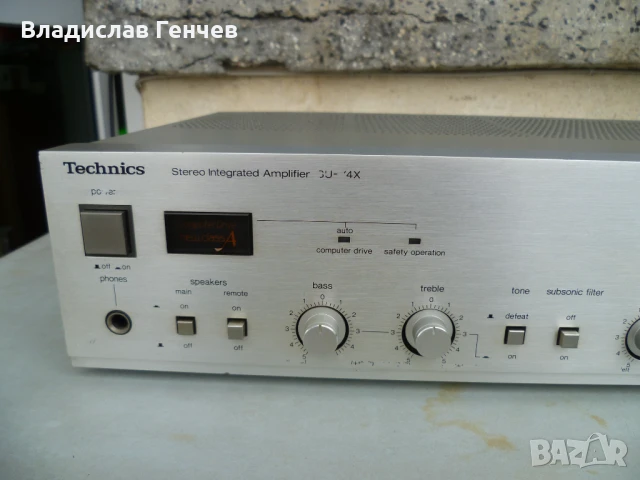 Усилвател TECHNICS SU-V4X, снимка 5 - Ресийвъри, усилватели, смесителни пултове - 51227452