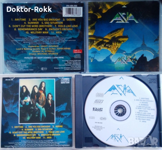 ASIA - CD - ПРОГ-РОК ДИСКОВЕ, снимка 2 - CD дискове - 50074952