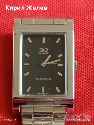 Дамски часовник Q/Q QUARTZ класически модел много красив 53744, снимка 2 - Дамски - 53675178