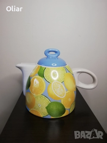 Много красива и сладурска каничка с лимони., снимка 3 - Аксесоари за кухня - 52259710