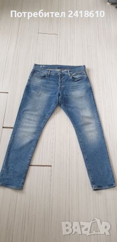 G - Star 3301 Regular Tapered Fit Mens Size 34/32 НОВО! ОРИГИНАЛ! Мъжки Дънки!, снимка 9 - Дънки - 45423160