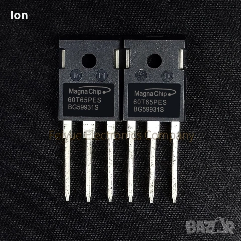 60N60FD1(MBQ60T65PES) IGBT+Di 600V, 60A, 320W в корпус ТО-3Р, снимка 3 - Друга електроника - 50402481