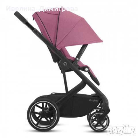 Caybex Bali S lux Magnolia pink (Black fream), снимка 3 - Детски колички - 45180722