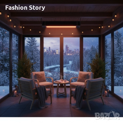 Отоплител Cityline Heatbar – комфорт у дома и навън, снимка 2 - Отоплителни печки - 51849975