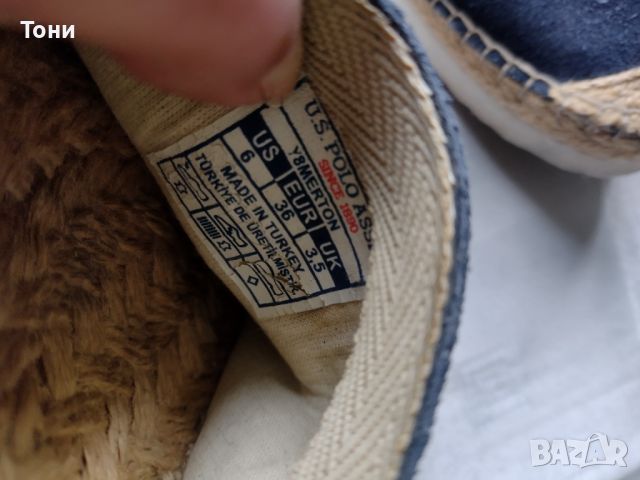 Дамски еспадрили Polo Ralph Lauren, снимка 10 - Дамски ежедневни обувки - 45811110