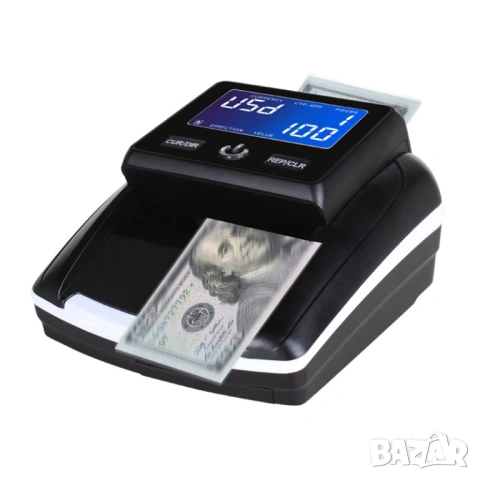 Детектор за банкноти STS AL-130 - EURO и USD, снимка 3 - Сейфове и каси - 53399616