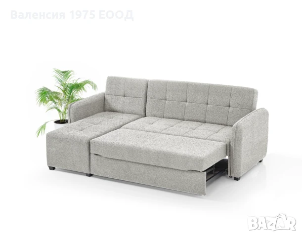 Разтегателен ъглов диван Аспен, снимка 3 - Дивани и мека мебел - 51052567