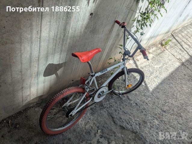 BMX бяло и червено - 20", снимка 8 - Велосипеди - 45873283