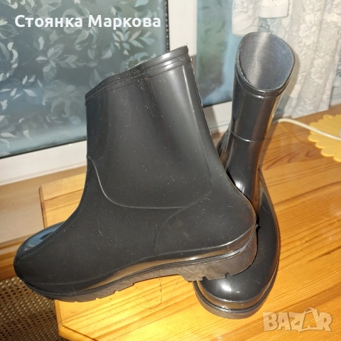 Голям номер гумени ботуши, снимка 2 - Дамски ботуши - 52170181