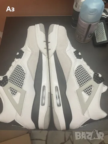 Jordan 4 Military Black, снимка 4 - Кецове - 49422958