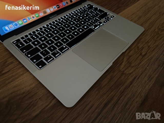 13.3' Apple MacBook Air 2020 Silver - 8GB RAM/256GB SSD/Бат 10ч., снимка 5 - Лаптопи за работа - 54049881
