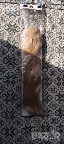 Дълги руси кичури чисто нови, снимка 5 - Аксесоари за коса - 52454856