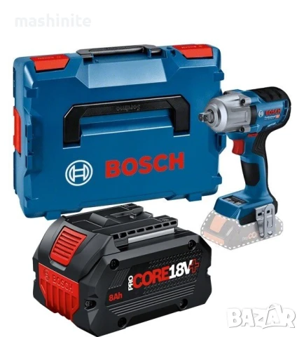 Акумулаторен ударен гайковерт GDS 18V-450 PC L-Boxx 1xProCORE 8.0Ah+ Bosch, снимка 1
