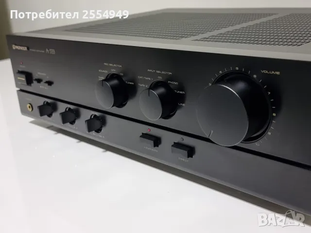 Pioneer A-333 integrated amplifier, снимка 4 - Ресийвъри, усилватели, смесителни пултове - 47223013