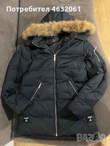 Мьжко яке с лисица , снимка 3 - Якета - 52170643