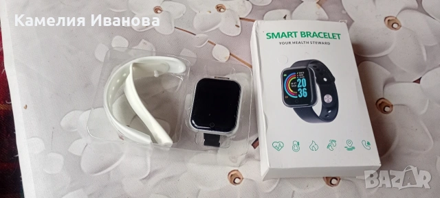 Смарт часовник-измерва пулс,крачки,Bluetooth oбаждания