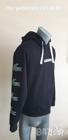 Lacoste SPORT  Hoodie Mens Size 3 - S  НОВО! ОРИГИНАЛ! Мъжка Качулка., снимка 4 - Спортни дрехи, екипи - 51429901