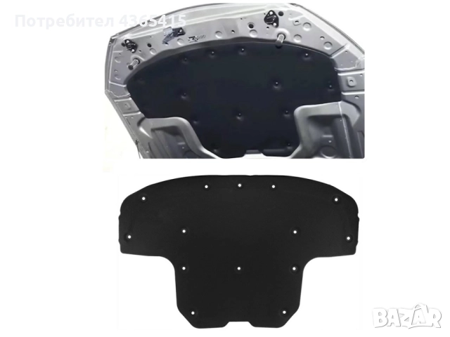 Изолация за преден капак на Mercedes GLC-Class X253/C253 (2015-2022) A2536820026 , снимка 3 - Части - 52293540