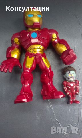 Лот 2 броя играчки фигурки Iron man 2008 и 2022