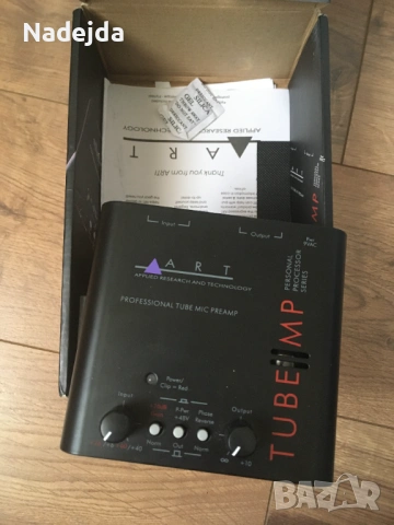  ART Tube Preamp, снимка 3 - Други - 53590033