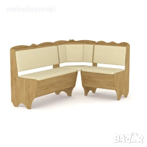 Нов! Кухненски ъгъл Компанит Родос (дъб крафт златен), снимка 1