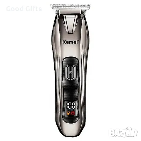 Машинка за подстригване Kemei KM-639 – Двойна скорост, LED дисплей, USB зареждане, снимка 4 - Машинки за подстригване - 50400089