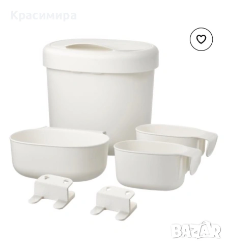 Повивалник GULLIVER + кошове + подложка + протектор, снимка 6 - Мебели за детската стая - 53569398