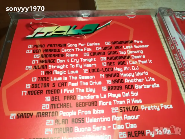 ITALO MEGA DANCE CD 2105251208, снимка 13 - CD дискове - 50373376