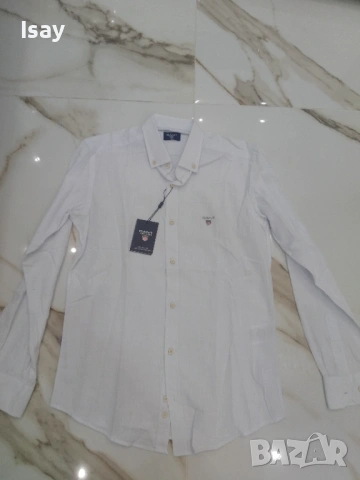 Мъжка риза GANT, снимка 6 - Ризи - 53919145