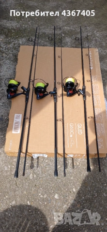  Комплект 3 пръчки FL STRATEGIST 300 3.75LIBRI. 3 Макари FL YF 9000., снимка 5 - Въдици - 53999311