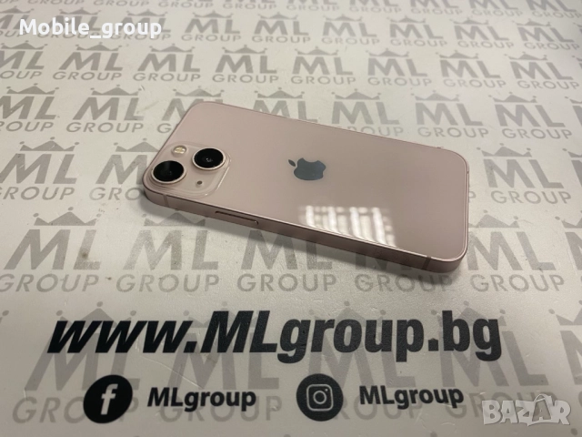#MLgroup предлага iPhone 13 Mini 128GB Pink 82%, втора употреба.