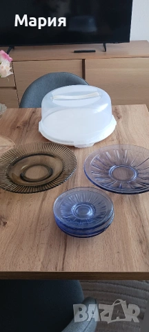 Прибори и съд за сладкиши лот , снимка 3 - Аксесоари за кухня - 54157406