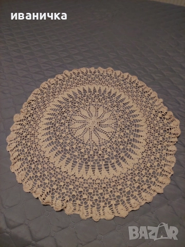 Продавам плетени покривки на една кука, снимка 10 - Покривки за маси - 52280851