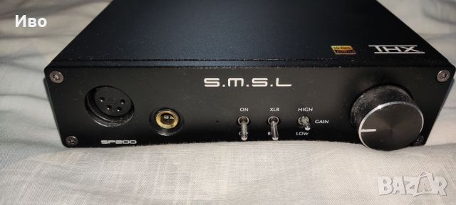 Продавам усилвател за слушалки S.M.S.L SP200 THX, снимка 1 - Ресийвъри, усилватели, смесителни пултове - 45603970
