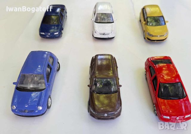 Колички модели автомобили Volkswagen 1:64
