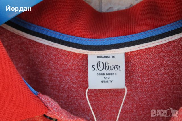 Мъжка тениска ''S.Oliver'', снимка 2 - Тениски - 46431916