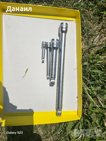 Удължители от гедоре Parkside, 1/2 и 1,4 