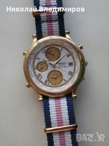 Seiko chronograph Сейко мъжки ръчен японски часовник